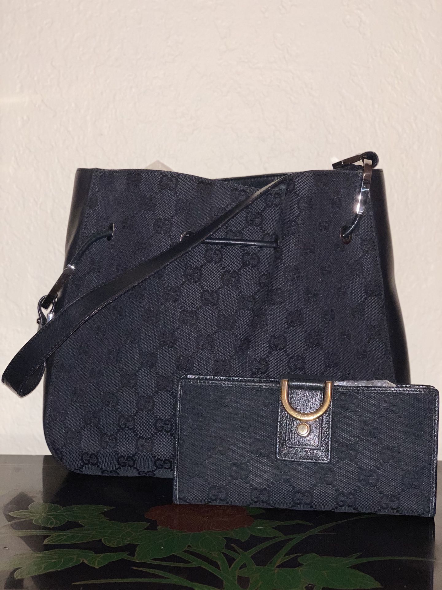 Authentic Gucci Bag and Wallet Set