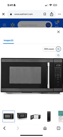 Hamilton beach 1.1CuFt Countertop microwave oven in Stainless Steel