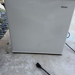White Mini Fridge Haier