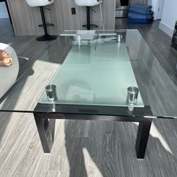 Modern Glass Coffee Table