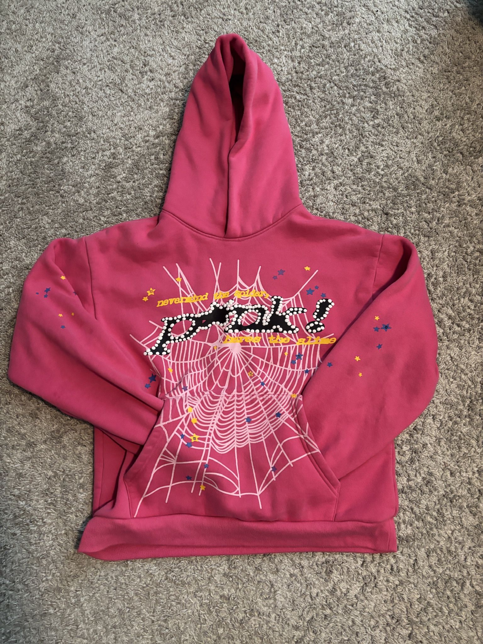 Sp5der P*NK Hoodie