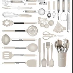 Kitchen Khaki Utensils “Brand New”