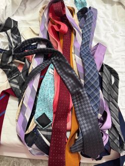 Assorted mens neck ties
