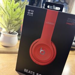 Beats Solo 3 Red