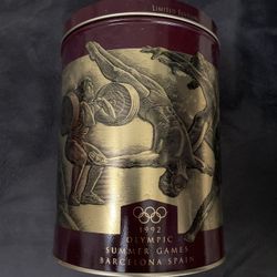 Vintage Uncle Ben's Rice Tin – 1992 Olympics, Barcelona, Spain!