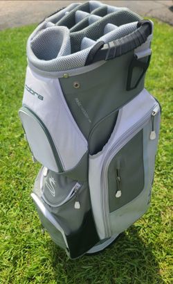 COBRA golf bag with rain cover ,like new