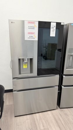 LG THREE DOOR REFRIGERATOR STAINLESS STEEL WITH INSTA VIEW