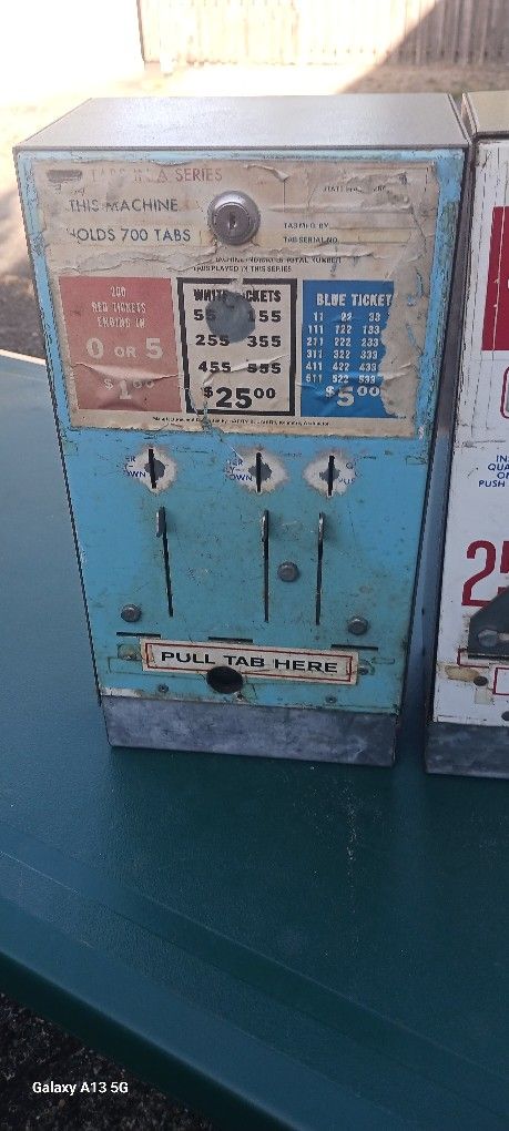 Vintage Stamp Machines Converted Lot Of (2) L@@k