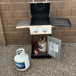 Grill And 2 Tanks