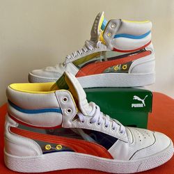 Puma Ralph Sampson Mid “Translucent Panel” – Men’s 13