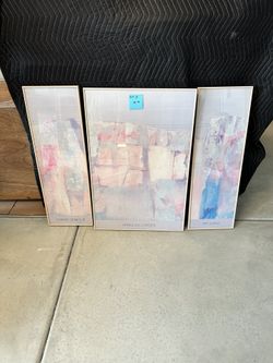 Large 3 Piece Poster Print Set