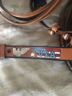 Kids leather belts