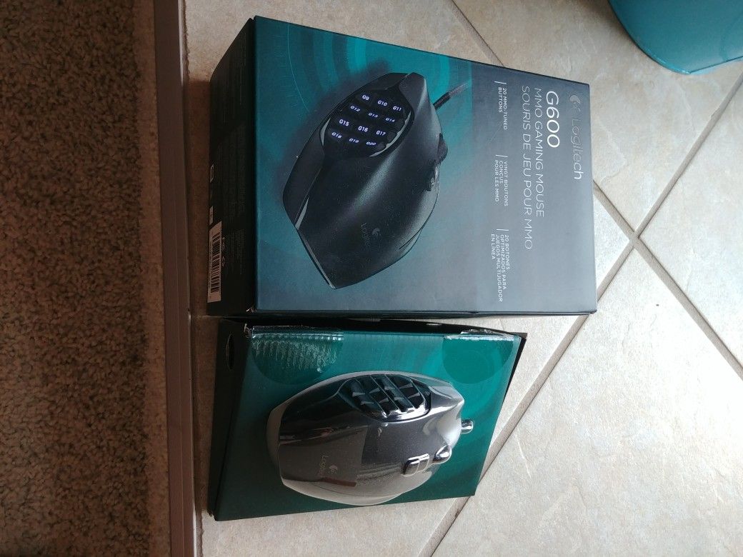 Logitech G600 gaming mouse