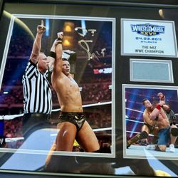 The Miz 2011 Wrestle mania Rare 127 Of 500