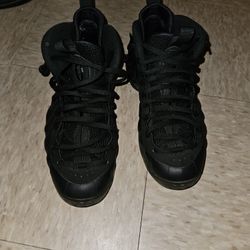 Nike Foamposites Black Sz 11 No Box 
