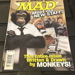 MAD #488 April 2008 Monkey Issue Meet our New Staff
