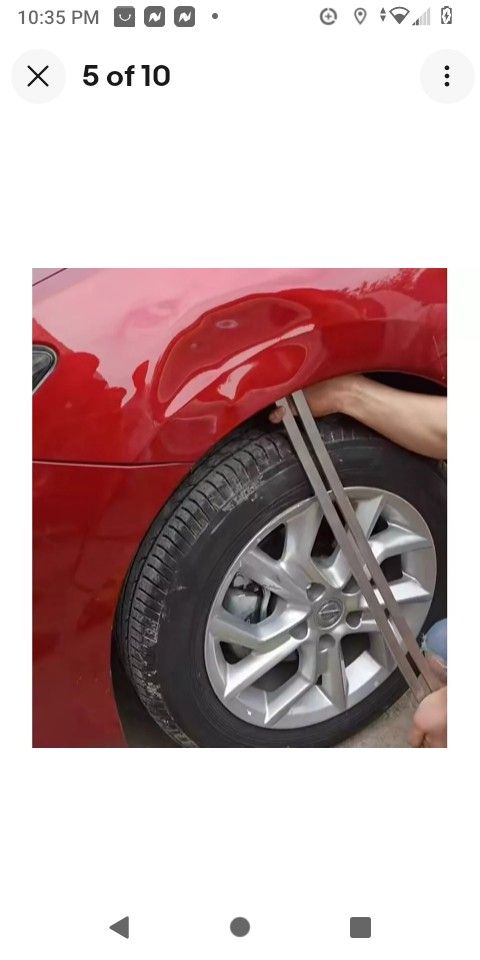 Paintless Dent Removal Fender Kit Multitool