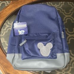 Disney store 30th Limited Anniversary Backpack And Pins