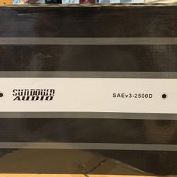 SUNDOWN AUDIO AMPLIFIER 