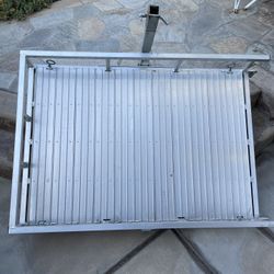Large Heavy Duty Silver Spring 48" x 32 " Scooter Wheelchair Carrier Hitch Hauler