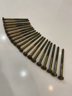 Gorgeous Antique Solid Brass Nuts (19)