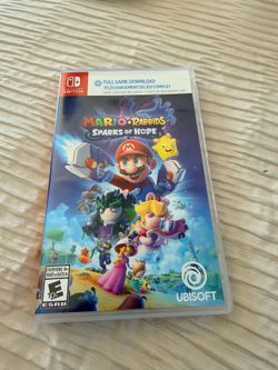 Nintendo switch Mario + rabbids sparks of hope game