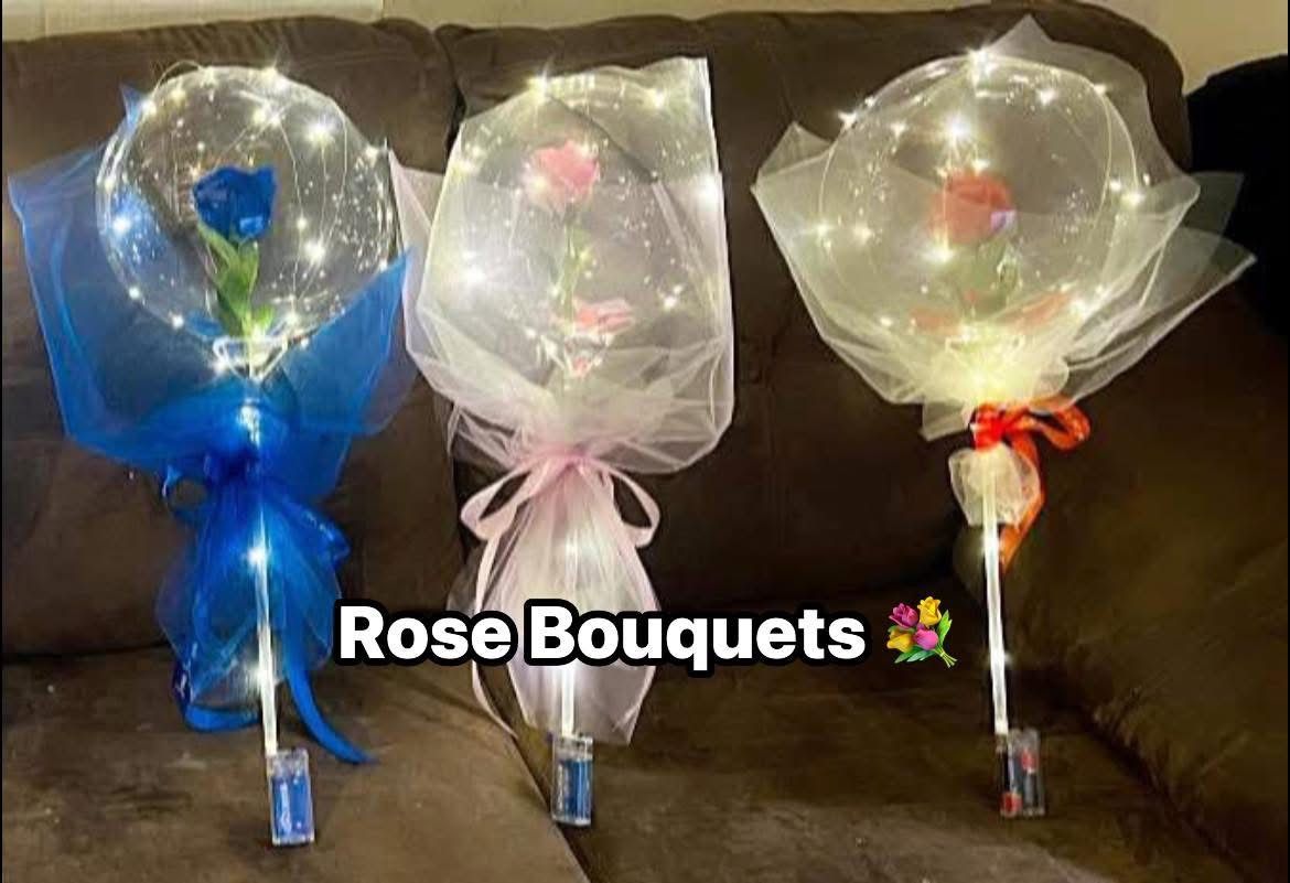 Floating Rose Bouquet (All colors Available)