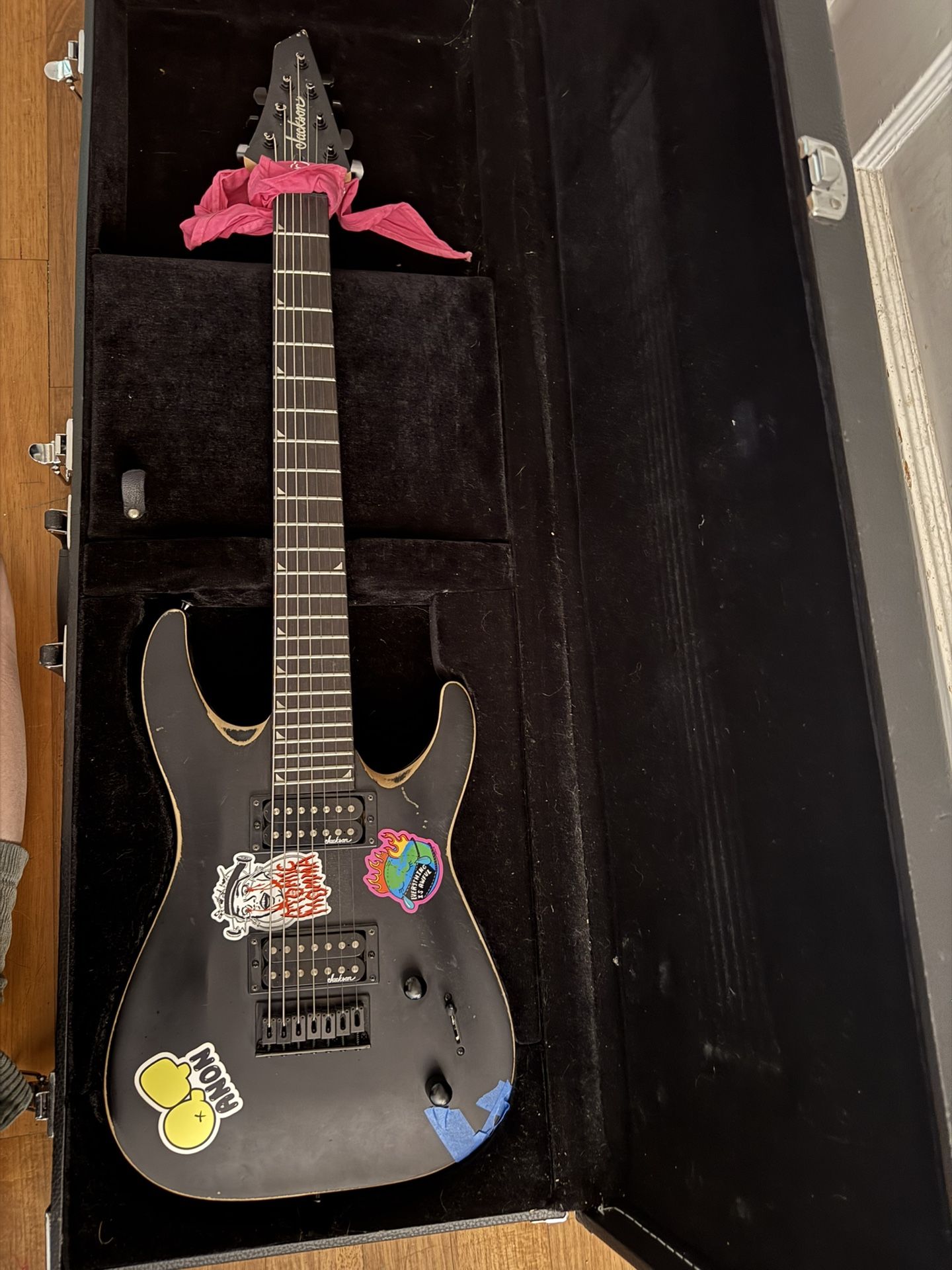 7 String Jackson With Hard Case