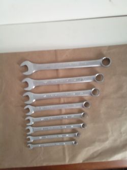 Matco Tools 8pc SAE 12-Point Combination Wrenches