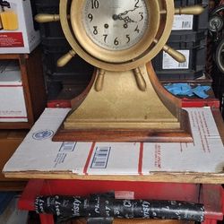 Vintage Admirals Ship Clock From 1930's