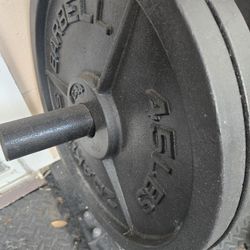 Cab barbel 2x45lb  90lb.    90 $ Firm