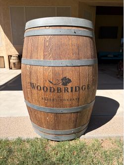 Woodbridge wine barrel