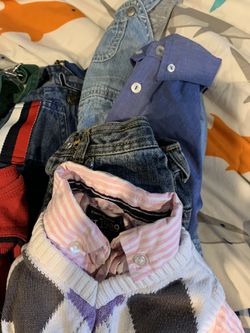 Lot Of Baby Boy Size 6-12 Month Clothes   Thumbnail