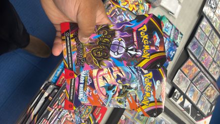 Pokémon Choas Rising and Pitch Black Blisters packs