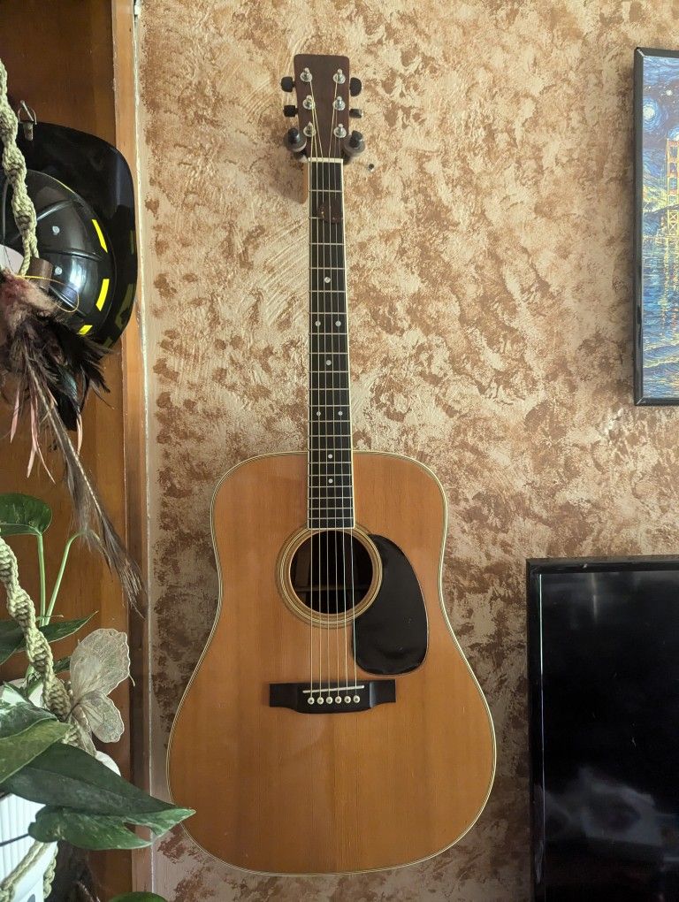 52 Year Old Martin Acoustic Guitar For Sale