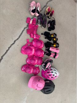 Soccer cleats and other sports stuff little girls