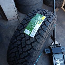 4 New Tires Installed/ Nuevas Llantas Instaladas 265/70/17 TBB Tires