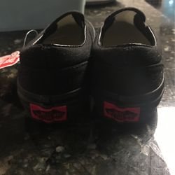 Vans Classic Slip On Blk/blk Size 12 K 