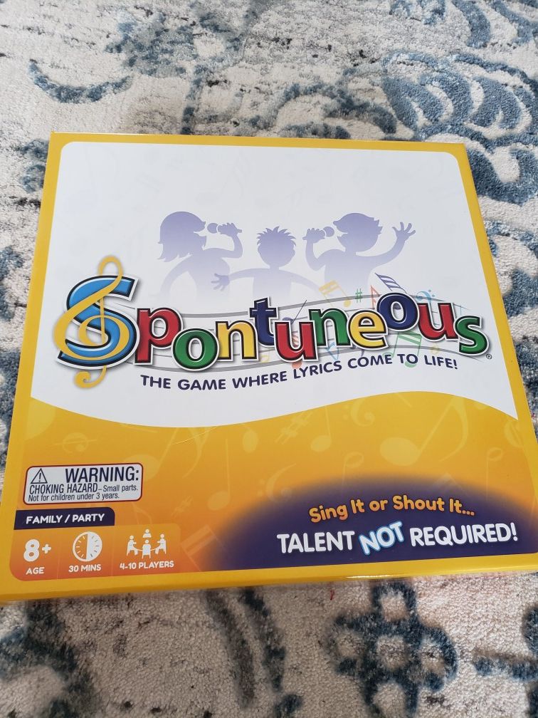 Spontuneous Board Game