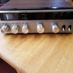 JC Penney model transistor receiver works
