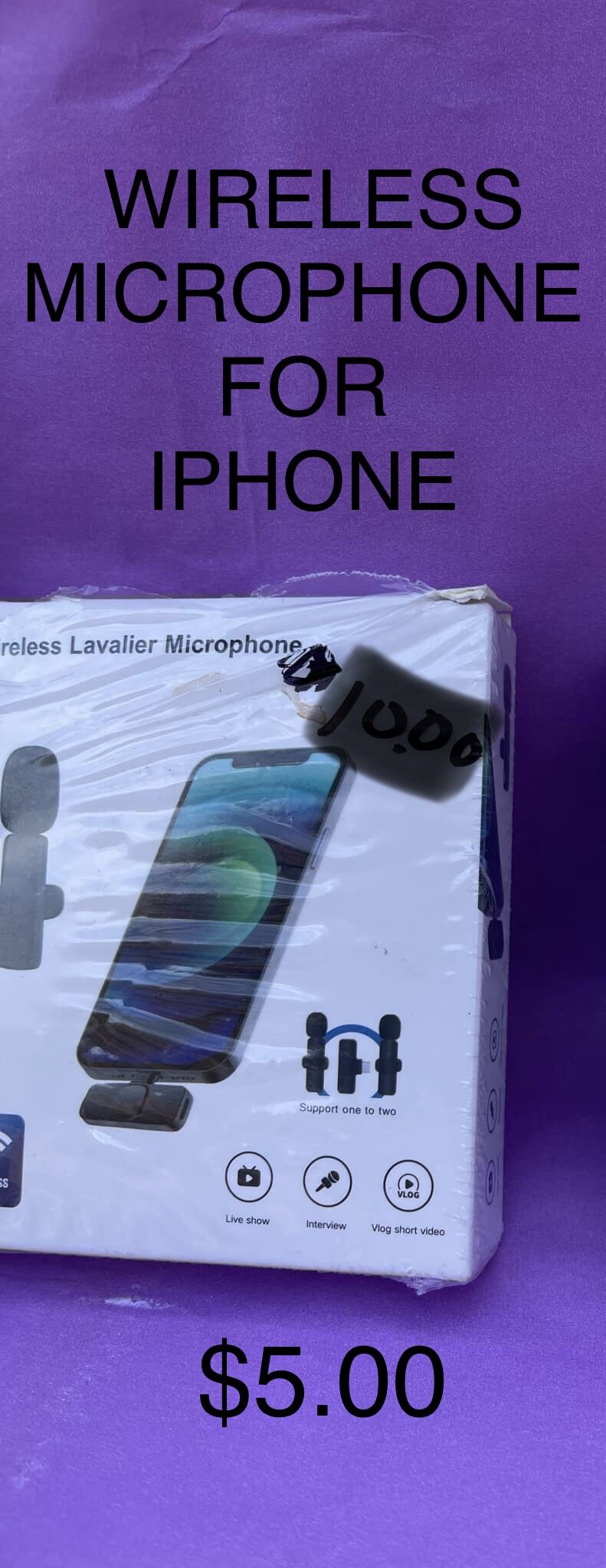 Wireless Microphone For iPhone 
