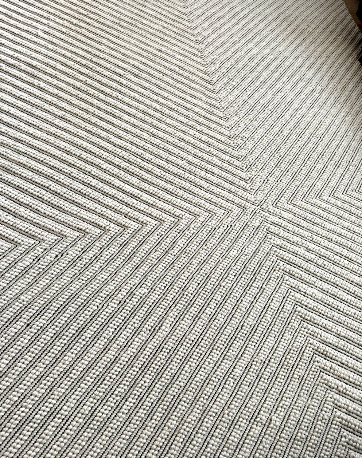 West Elm Chevron 8x10 Area Rug