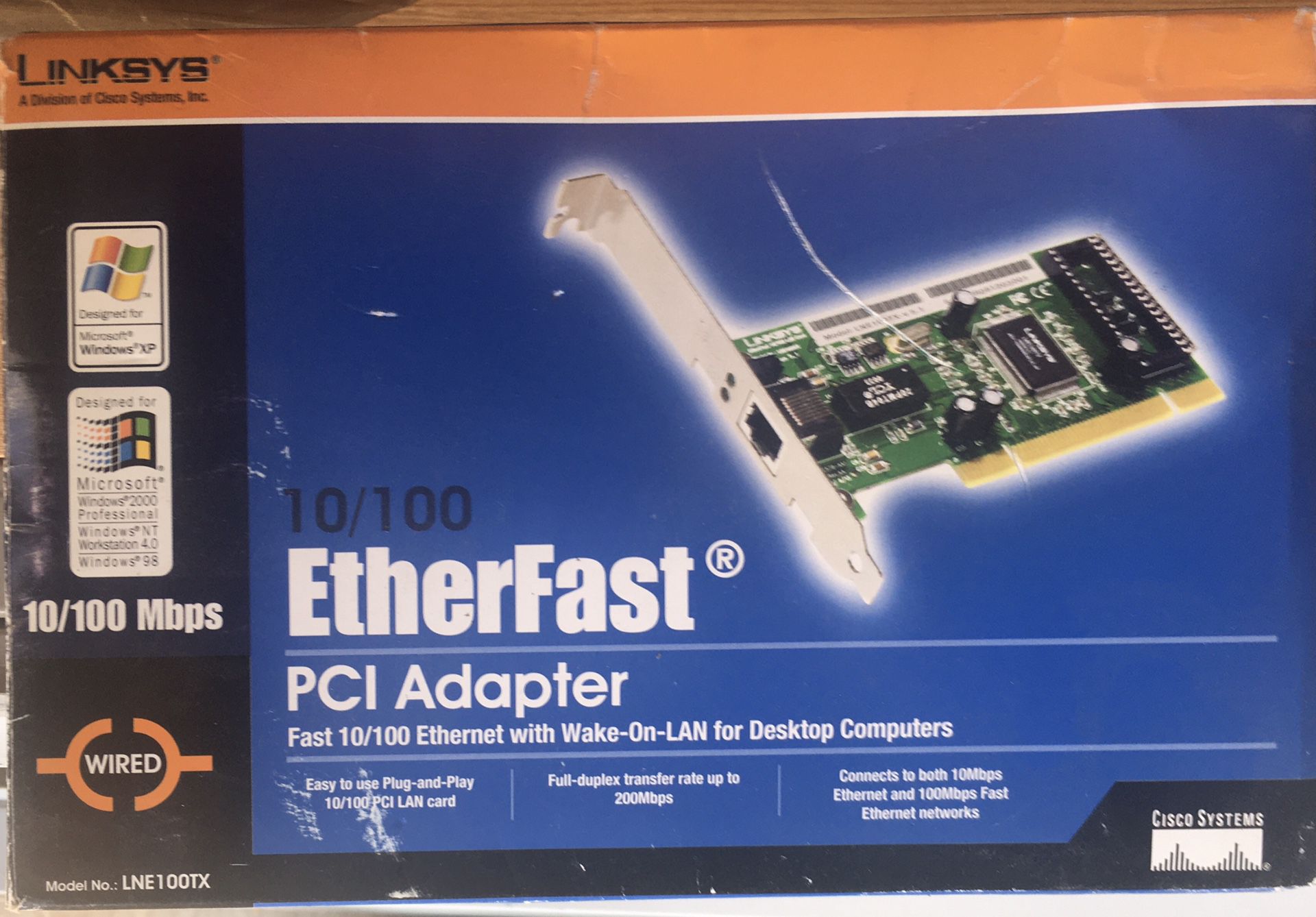 Ethernet pci Adapter for desktop computers
