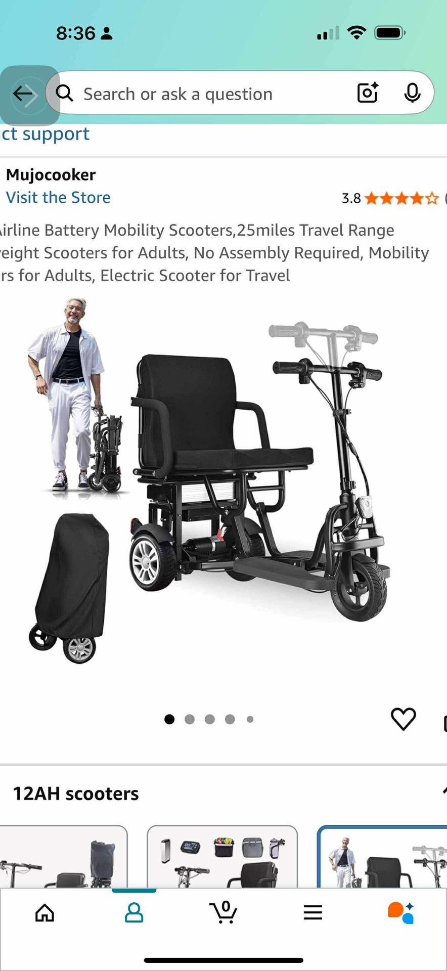 3 Wheel Mobility Scooter