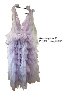 New Long Formal Dress-Size Large