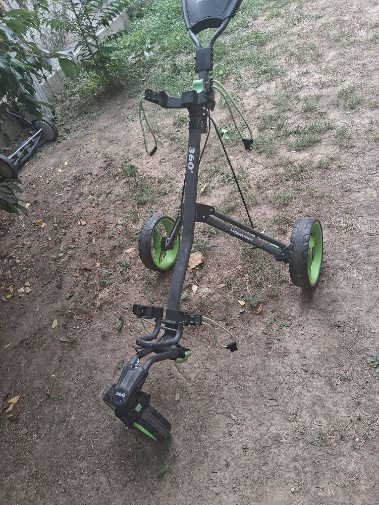 3 Wheel Golf Push Cart 