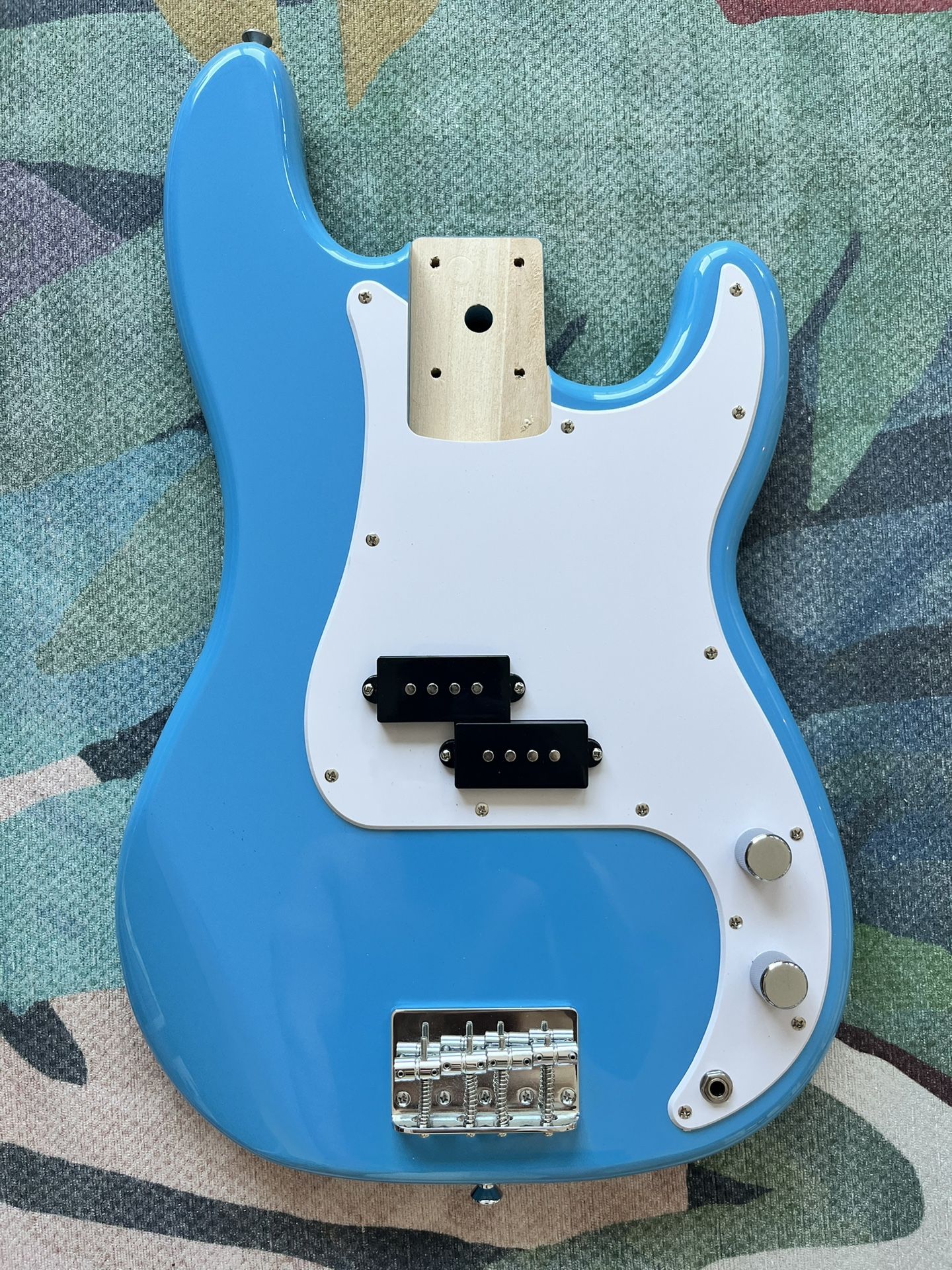 2025 Squier Precision Bass California Blue Loaded Bass Body
