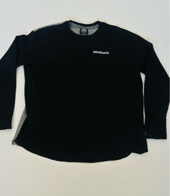 Mens Ecko Unlimited Thermal T Shirt Long Sleeve Waffle Knit 4XL  Black Gray