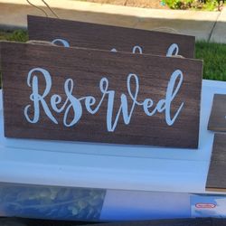 4 Reserved Signs 