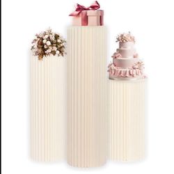 Foldable Cylinder Pedestal Stand for Parties